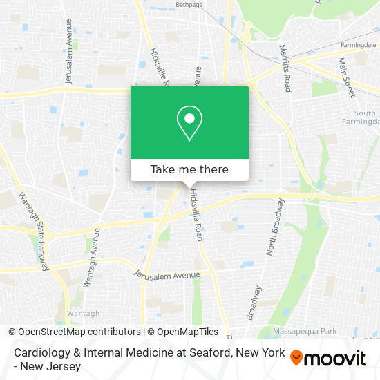 Mapa de Cardiology & Internal Medicine at Seaford