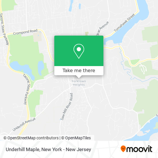 Mapa de Underhill Maple