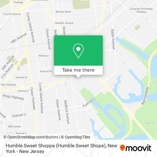 Humble Sweet Shoppe (Humble Sweet Shope) map