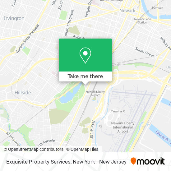 Exquisite Property Services map