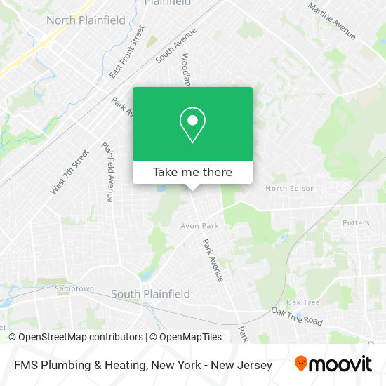 Mapa de FMS Plumbing & Heating