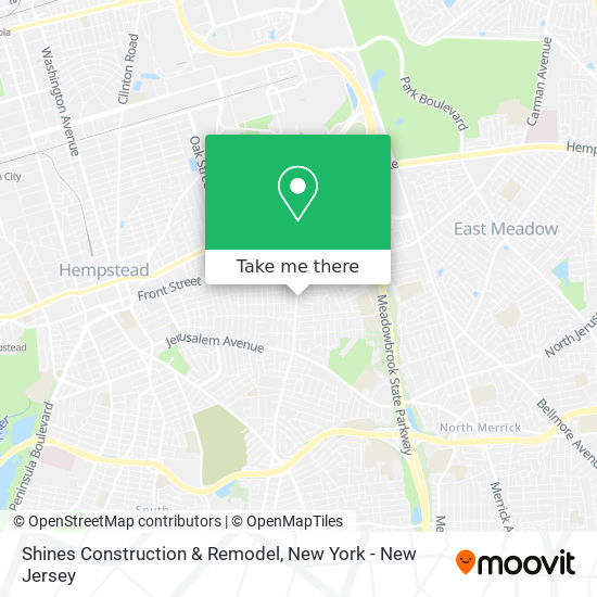 Mapa de Shines Construction & Remodel