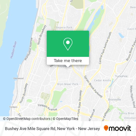 Mapa de Bushey Ave Mile Square Rd