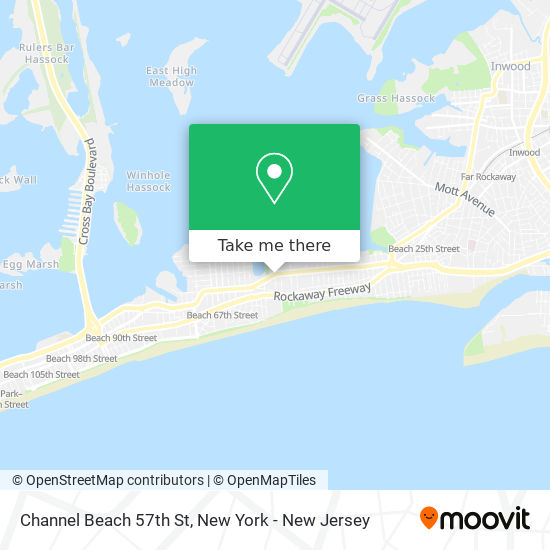 Mapa de Channel Beach 57th St