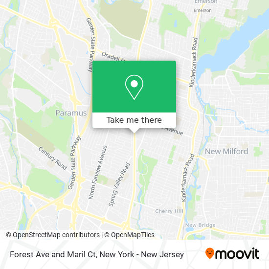 Mapa de Forest Ave and Maril Ct
