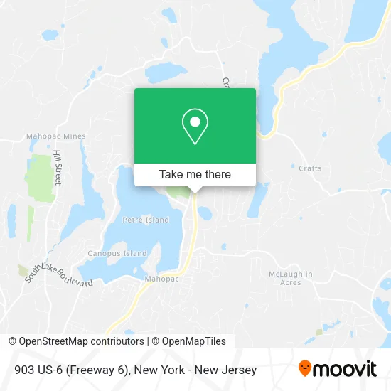 903 US-6 (Freeway 6) map