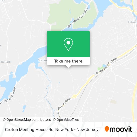 Croton Meeting House Rd map