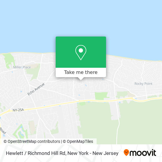 Hewlett / Richmond Hill Rd map