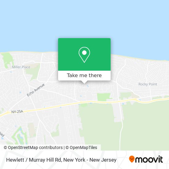 Hewlett / Murray Hill Rd map
