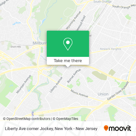 Mapa de Liberty Ave corner Jockey