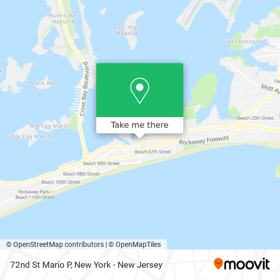 72nd St Mario P map