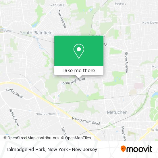 Mapa de Talmadge Rd Park