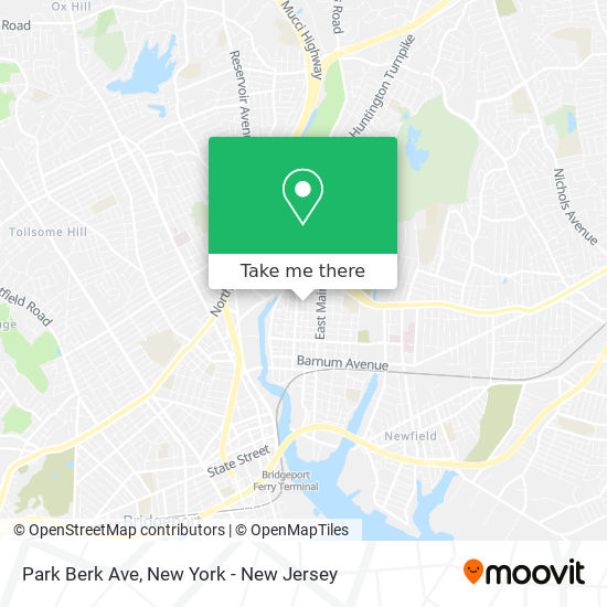 Mapa de Park Berk Ave