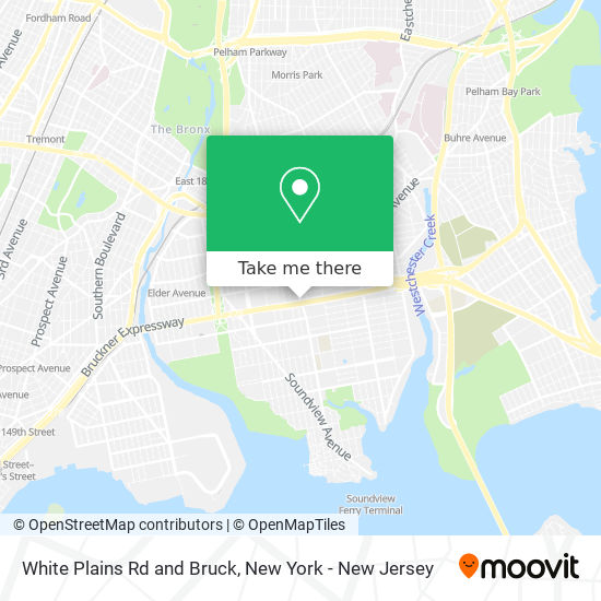 Mapa de White Plains Rd and Bruck