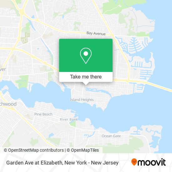 Mapa de Garden Ave at Elizabeth