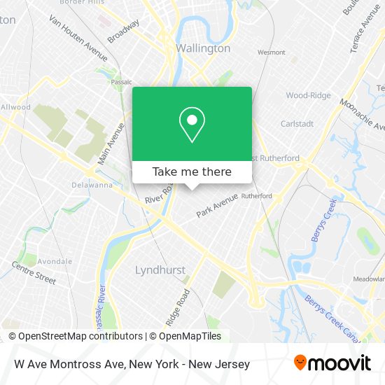 Mapa de W Ave Montross Ave