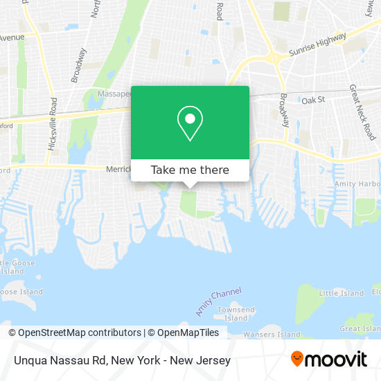 Unqua Nassau Rd map