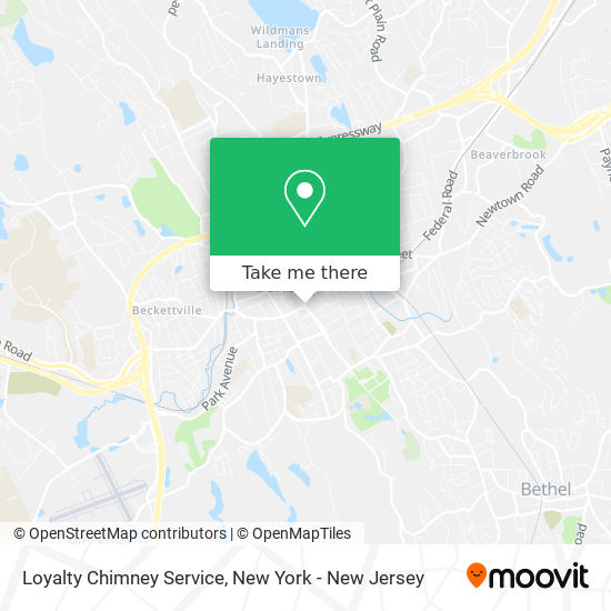 Loyalty Chimney Service map