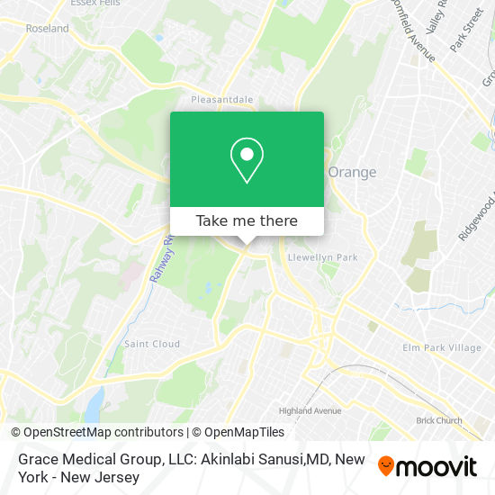 Mapa de Grace Medical Group, LLC: Akinlabi Sanusi,MD