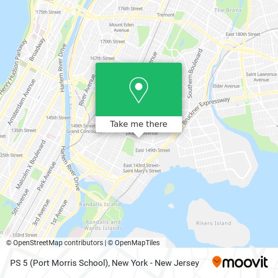 PS 5 (Port Morris School) map