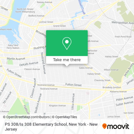 PS 308 / Is 308 Elementary School map