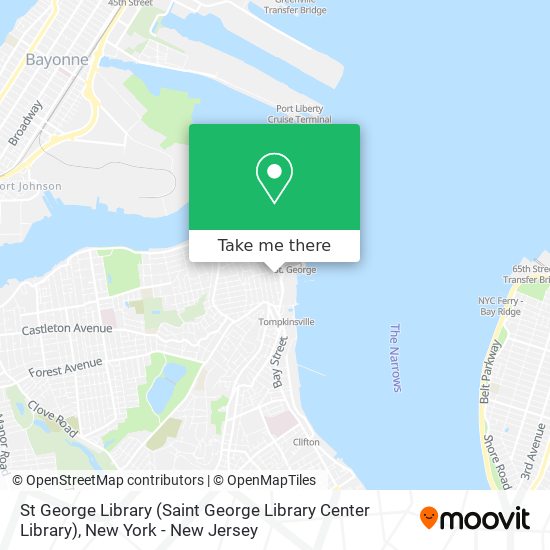 St George Library (Saint George Library Center Library) map