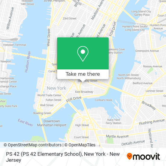 Mapa de PS 42 (PS 42 Elementary School)