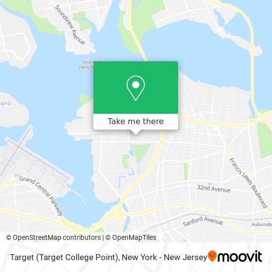Target (Target College Point) map