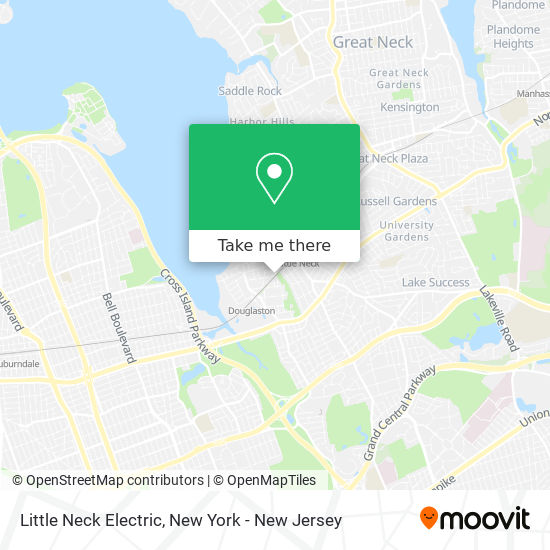 Mapa de Little Neck Electric