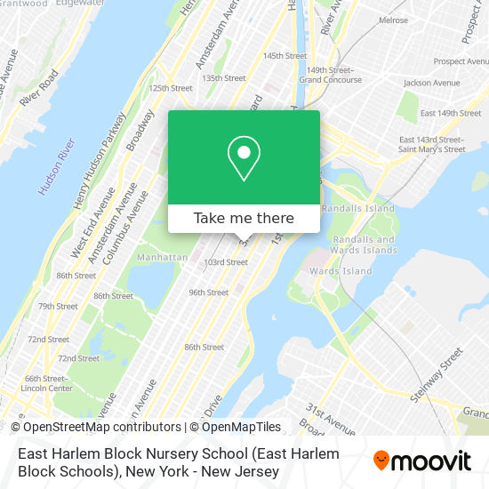 East Harlem Block Nursery School (East Harlem Block Schools) map