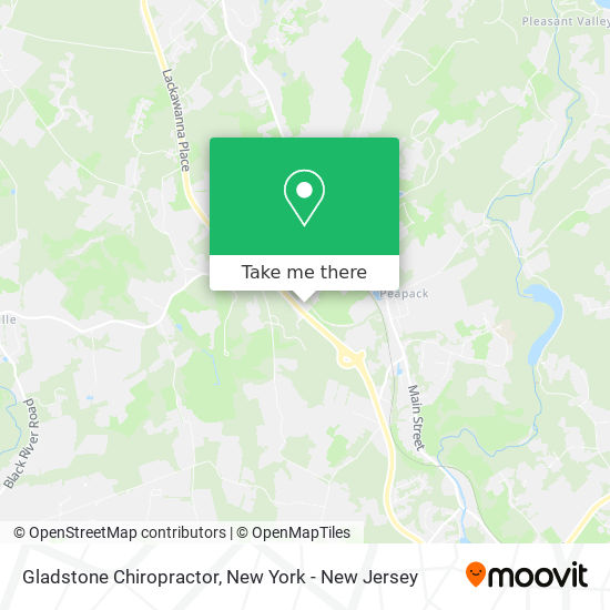 Gladstone Chiropractor map