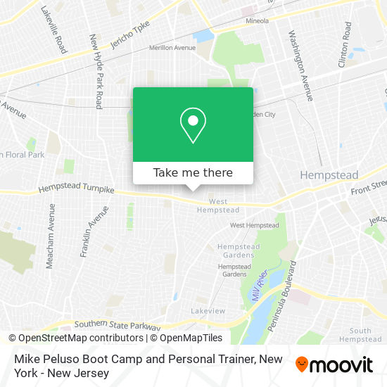 Mapa de Mike Peluso Boot Camp and Personal Trainer