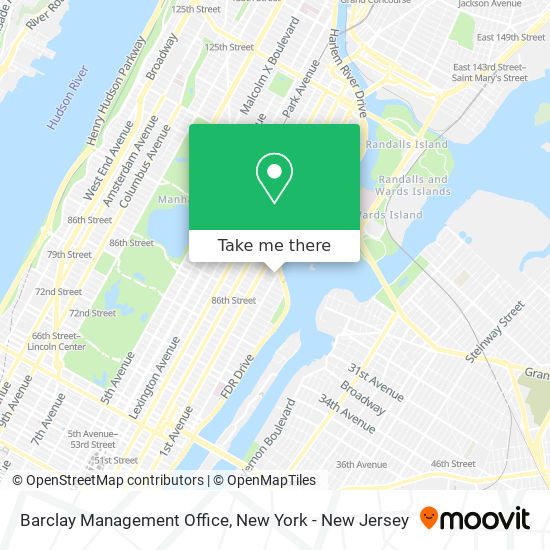 Mapa de Barclay Management Office