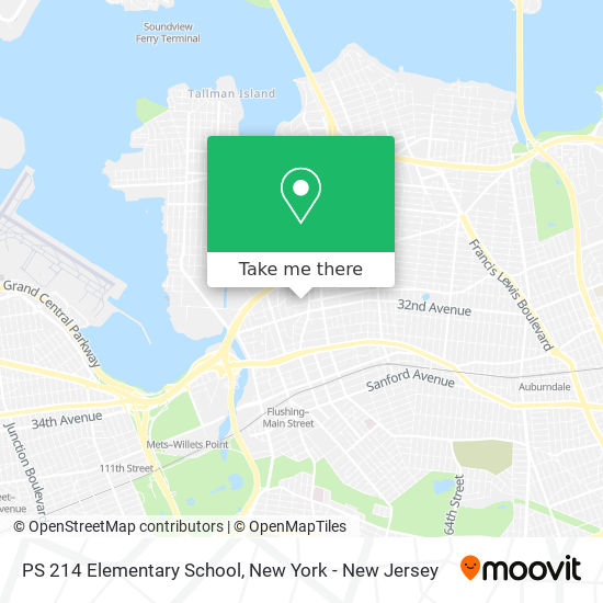 Mapa de PS 214 Elementary School