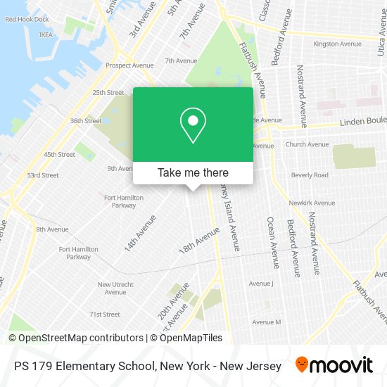 Mapa de PS 179 Elementary School