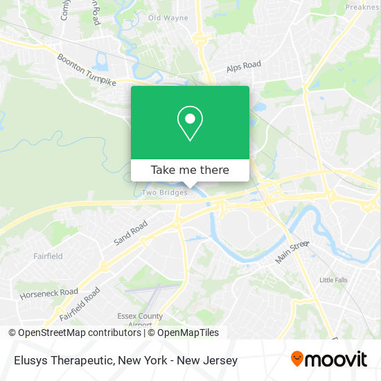 Elusys Therapeutic map