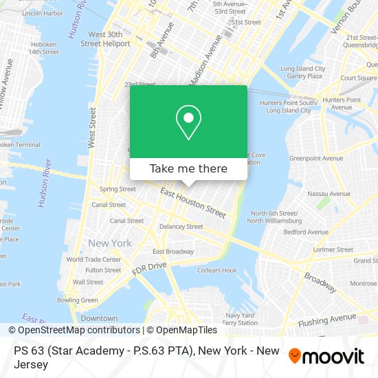 PS 63 (Star Academy - P.S.63 PTA) map