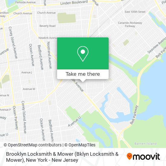 Mapa de Brooklyn Locksmith & Mower (Bklyn Locksmith & Mower)