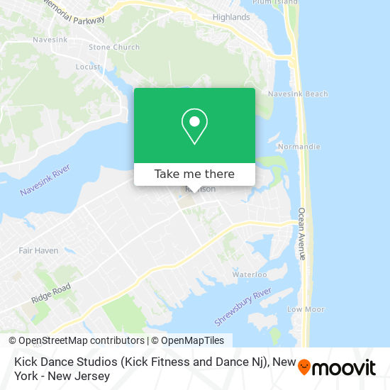 Kick Dance Studios (Kick Fitness and Dance Nj) map