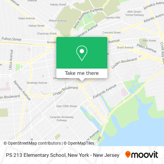 Mapa de PS 213 Elementary School