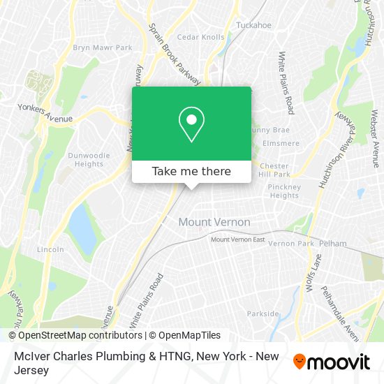 McIver Charles Plumbing & HTNG map