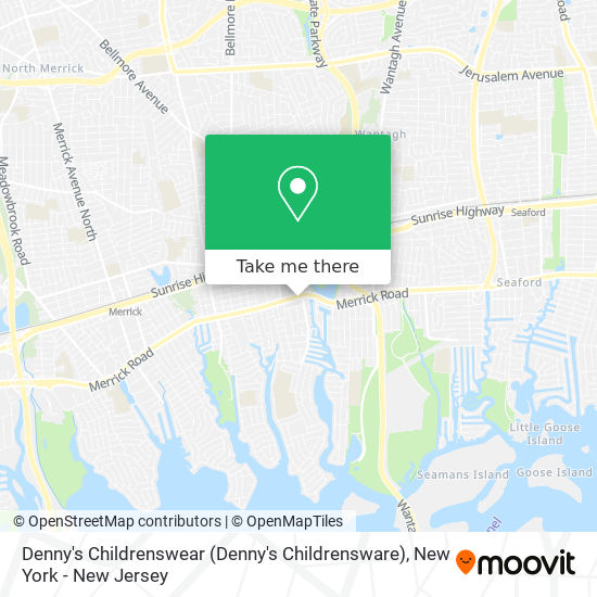 Denny's Childrenswear (Denny's Childrensware) map