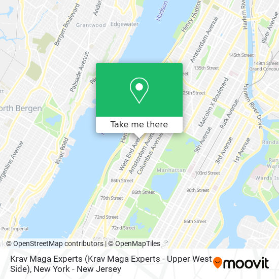 Krav Maga Experts (Krav Maga Experts - Upper West Side) map