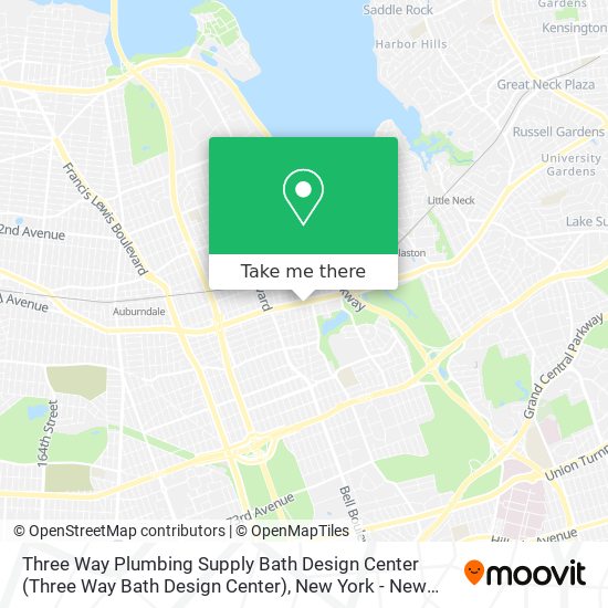 Mapa de Three Way Plumbing Supply Bath Design Center (Three Way Bath Design Center)