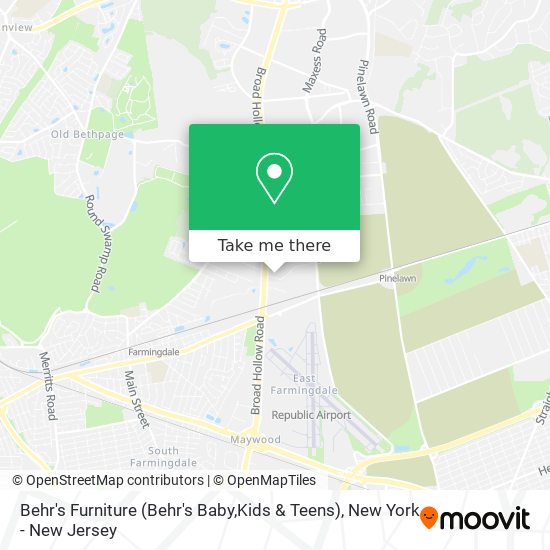 Behr's Furniture (Behr's Baby,Kids & Teens) map