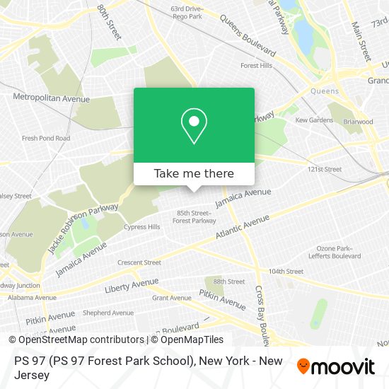 PS 97 (PS 97 Forest Park School) map