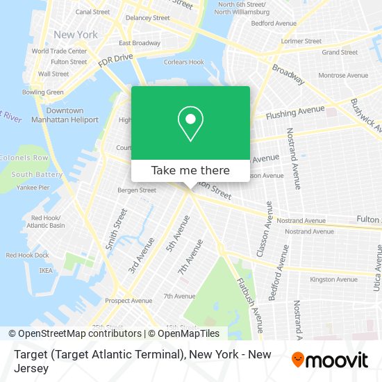 Mapa de Target (Target Atlantic Terminal)