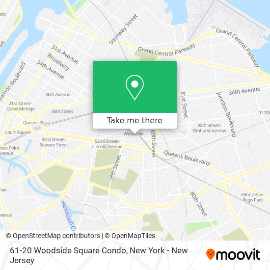 Mapa de 61-20 Woodside Square Condo