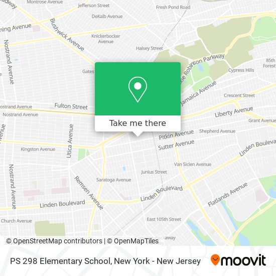Mapa de PS 298 Elementary School