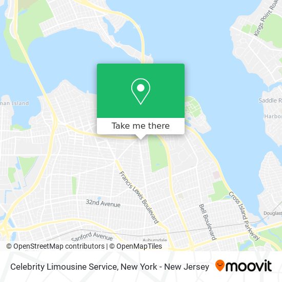 Celebrity Limousine Service map